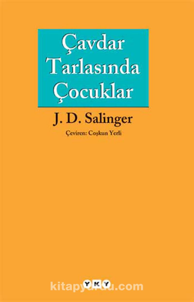 J. D. Salinger'ın Çavdar Tarlasında Çocuklar kitabının kapağı