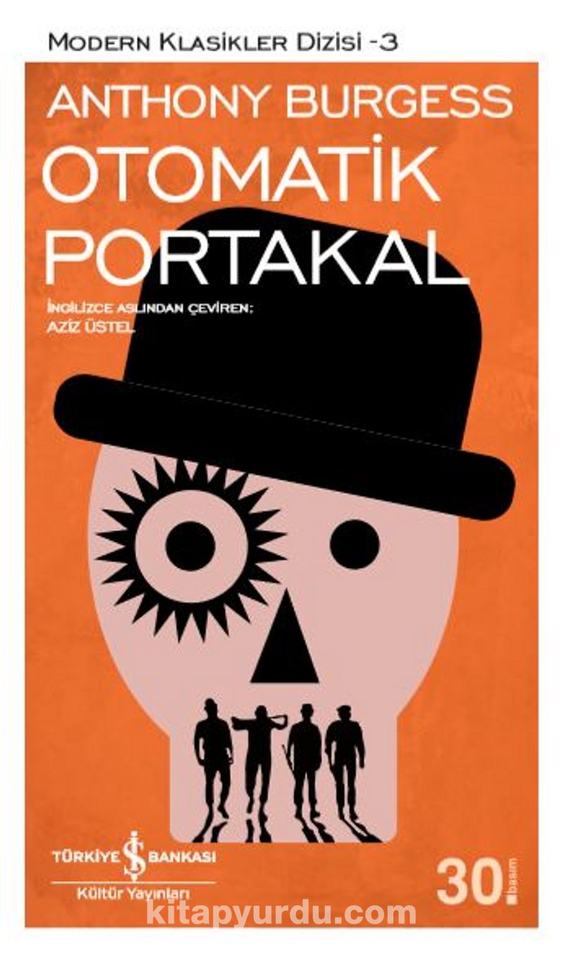 Anthony Burgess'in Otomatik Portakal kitabının kapağı