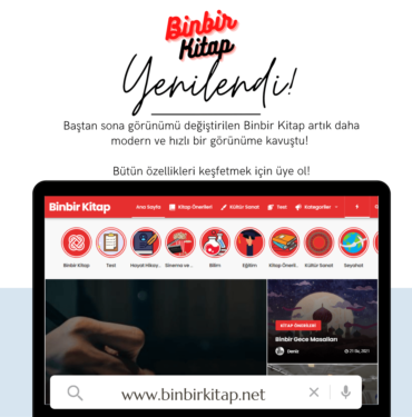 Binbir Kitap Yenilendi! 9 binbir kitap web