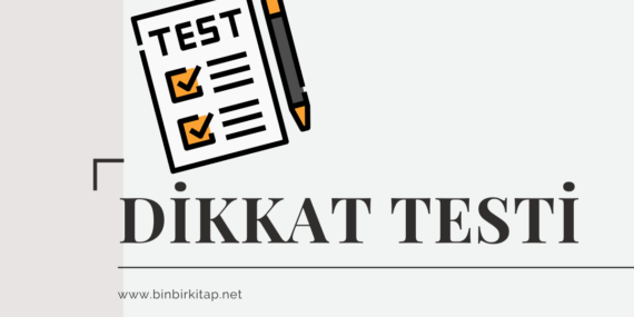 Duyularınıza Hakim Olamayacağınız Dikkat Testi