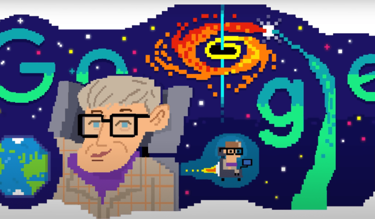 stephan hawking google