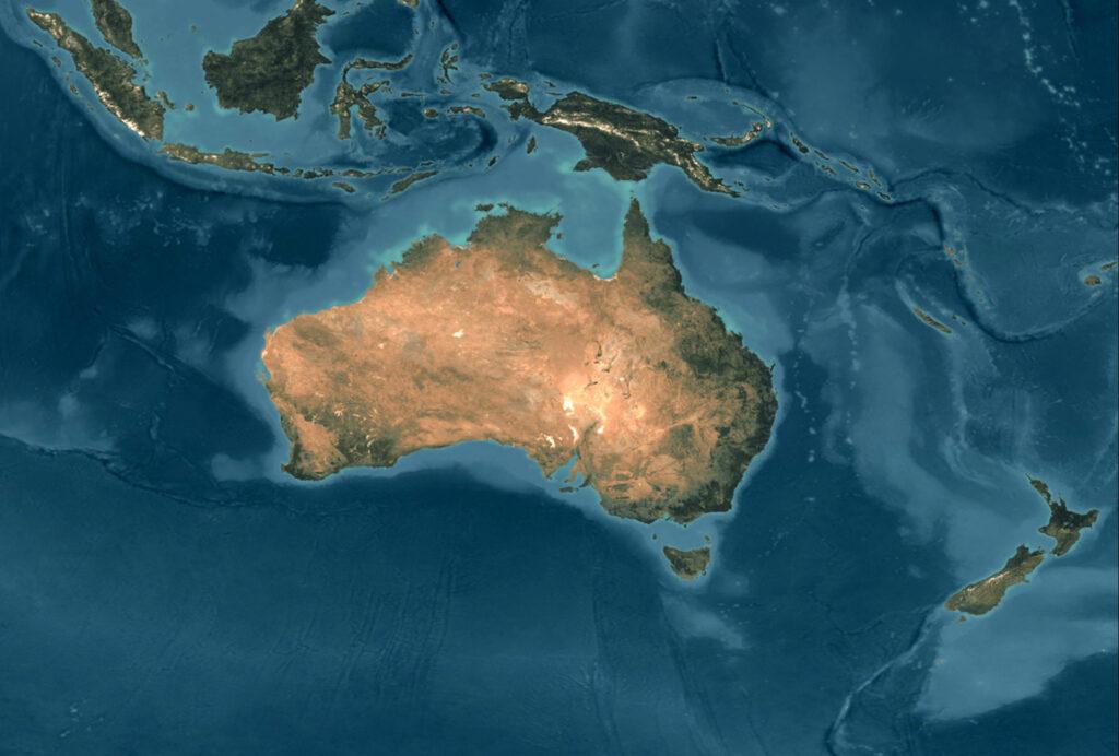 Avustralya Haritasi