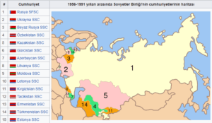 sovyetler birliği haritası