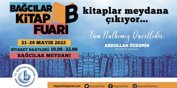2022 Bağcılar Kitap Fuarı 21-29 Mayıs