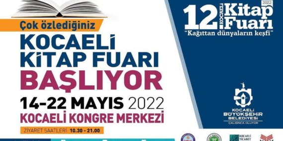 Kocaeli Kitap Fuarı 14-22 Mayıs 2022