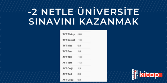 -2 Netle Üniversite Sınavını Kazanmış