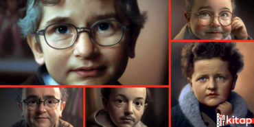 Yapay Zekayla Çizilmiş Yazarlarımızın Çocukluk Resmi