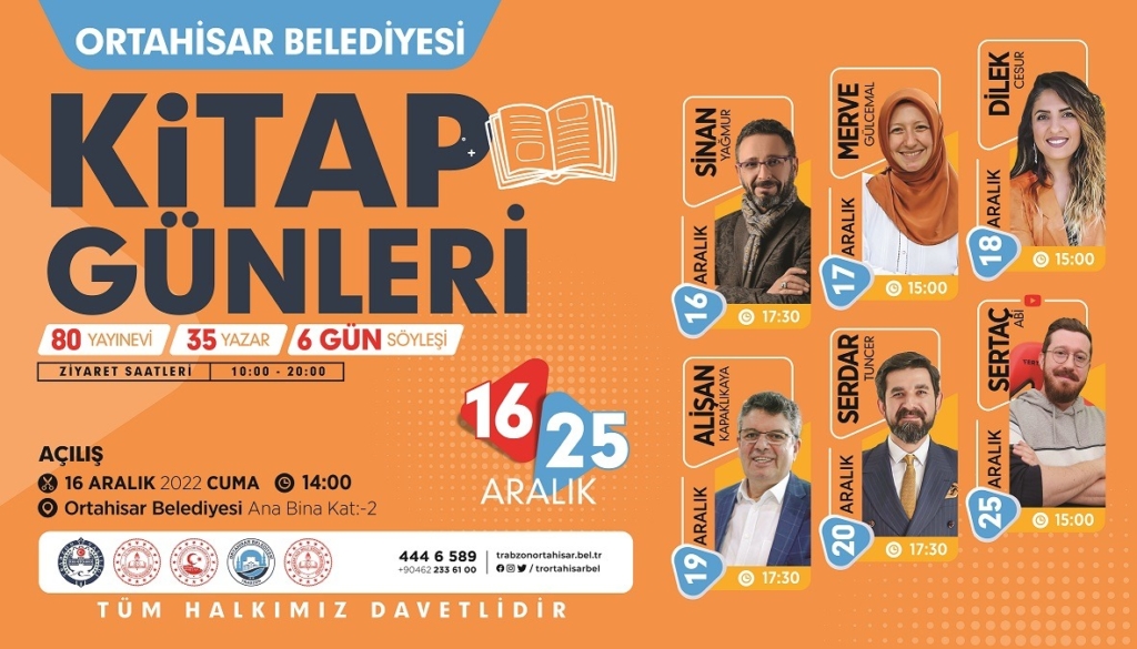 Trabzon Kitap Günleri 16-25 Aralık 2022