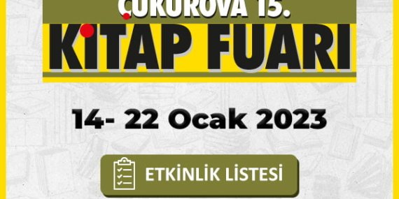 Adana Kitap Fuarı 2023 Etkinlik Takvimi