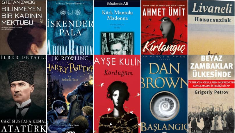 Türkiye'de Bu Ay En Çok Okunan Kitaplar